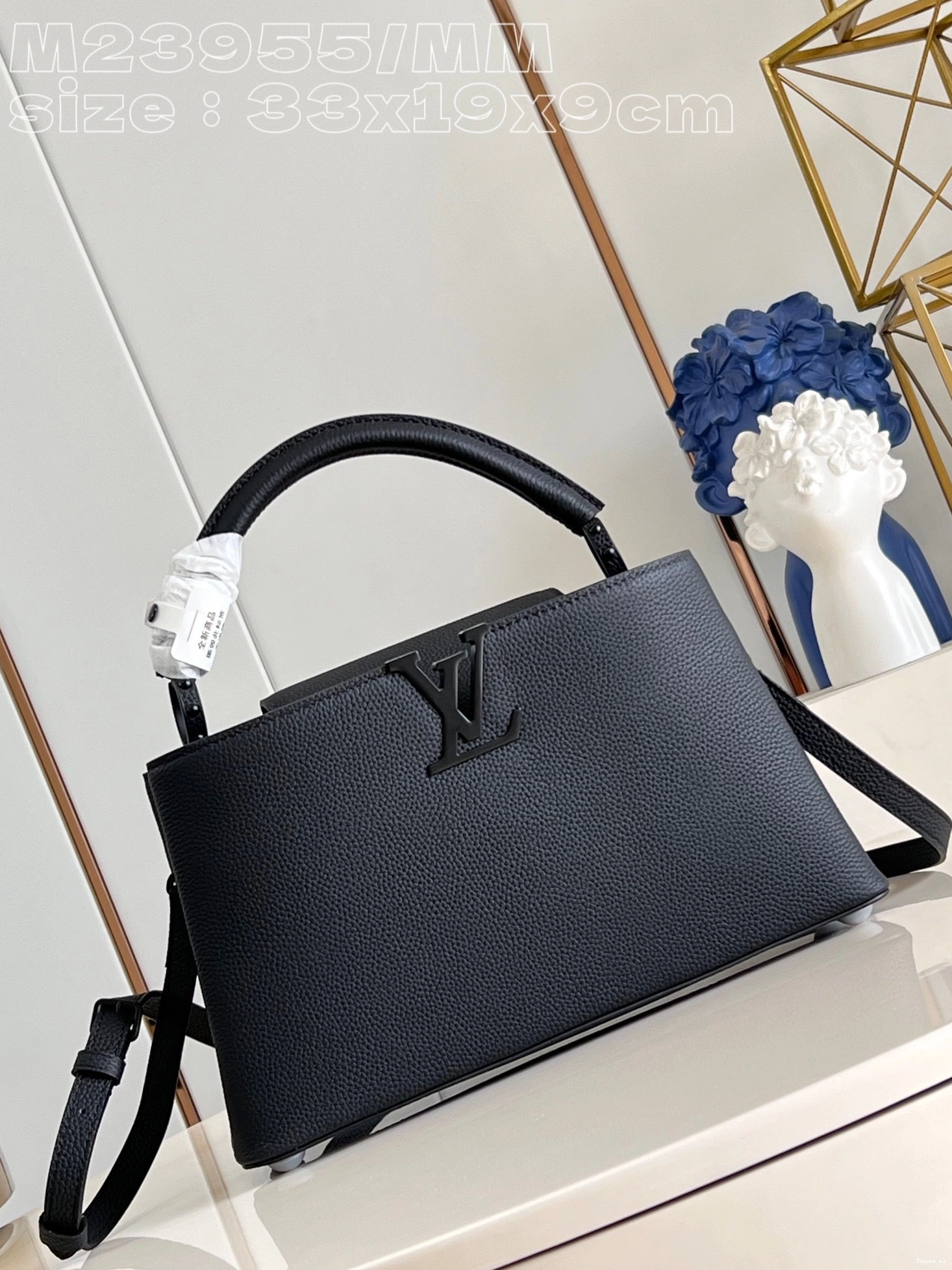 Affordable MM-33*19*9CM CAPUCINES LOUIS VUITTON 0729